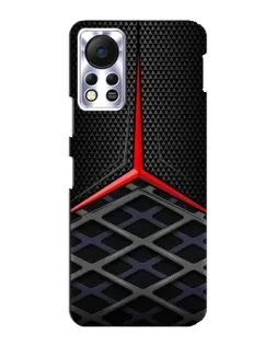 Чехол для Infinix Hot 11s с картинкой «Mercedes Carbon Grid»