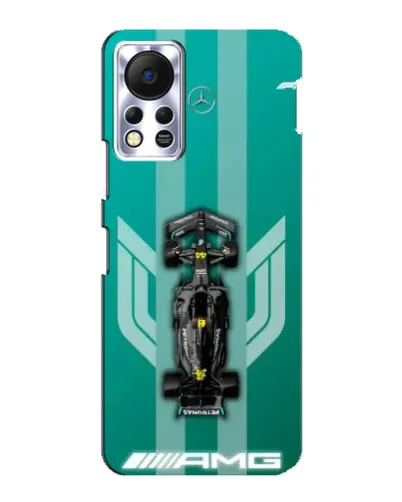 Чехол для Infinix Hot 11s с картинкой «Mercedes AMG Petronas»