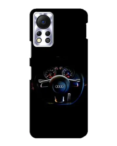 Чехол для Infinix Hot 11s с картинкой «Салон Audi — руль» Чехол для Infinix Hot 11s с картинкой «Салон Audi — руль»