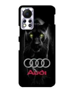 Чохол для Infinix Hot 11s з картинкою «Пантера та Audi» Чохол для Infinix Hot 11s з картинкою «Пантера та Audi»