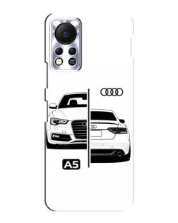 Чохол для Infinix Hot 11s з картинкою «Audi — контрастний дизайн» Чохол для Infinix Hot 11s з картинкою «Audi — контрастний дизайн»