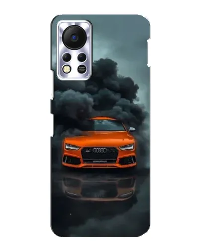 Чехол для Infinix Hot 11s с картинкой «Audi в облаках дыма» Чехол для Infinix Hot 11s с картинкой «Audi в облаках дыма»