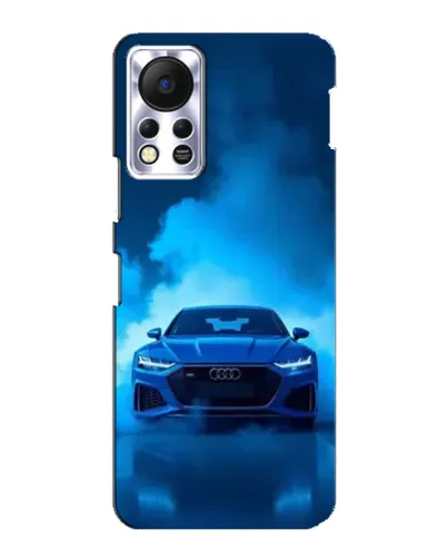 Чехол для Infinix Hot 11s с картинкой «Audi — голубая энергия» Чехол для Infinix Hot 11s с картинкой «Audi — голубая энергия»