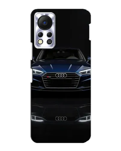 Чехол для Infinix Hot 11s с картинкой «Audi — ночное отражение» Чехол для Infinix Hot 11s с картинкой «Audi — ночное отражение»