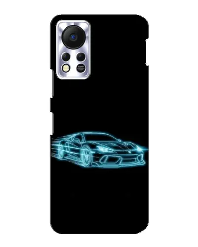 Чехол для Infinix Hot 11s с картинкой «Неоновый контур Lamborghini» Чехол для Infinix Hot 11s с картинкой «Неоновый контур Lamborghini»