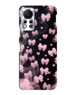 Чехол для Infinix Hot 11s с картинкой «Неоновое кружево»
