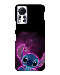 Чехол для Infinix Hot 11s с картинкой «Неоновый Stitch»