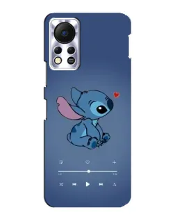 Чехол для Infinix Hot 11s с картинкой «Музыкальный Stitch»