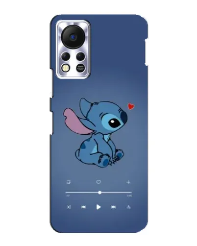Чехол для Infinix Hot 11s с картинкой «Музыкальный Stitch»