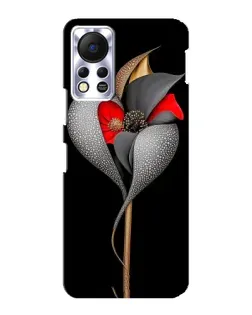 Чохол для Infinix Hot 11s з картинкою «Срібна фантазійна квітка» Чохол для Infinix Hot 11s з картинкою «Срібна фантазійна квітка»