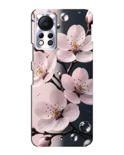 Чохол для Infinix Hot 11s з картинкою «Ніжня сакура та краплі» Чохол для Infinix Hot 11s з картинкою «Ніжня сакура та краплі»