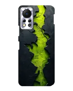 Чохол для Infinix Hot 11s з картинкою «Салатовий розлом скелі» Чохол для Infinix Hot 11s з картинкою «Салатовий розлом скелі»