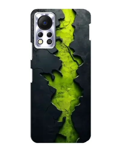 Чехол для Infinix Hot 11s с картинкой «Салатовый разлом скалы» Чехол для Infinix Hot 11s с картинкой «Салатовый разлом скалы»