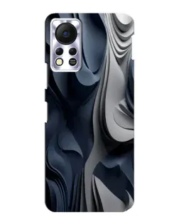 Чохол для Infinix Hot 11s з картинкою «Об'ємні сині складки» Чохол для Infinix Hot 11s з картинкою «Об'ємні сині складки»