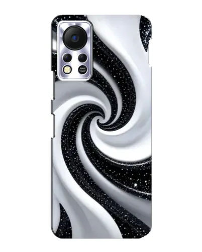 Чехол для Infinix Hot 11s с картинкой «Черно-белая спираль» Чехол для Infinix Hot 11s с картинкой «Черно-белая спираль»