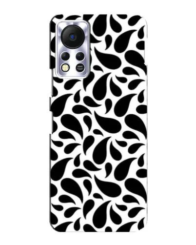 Чехол для Infinix Hot 11s с картинкой «Контрастные черные капли» Чехол для Infinix Hot 11s с картинкой «Контрастные черные капли»