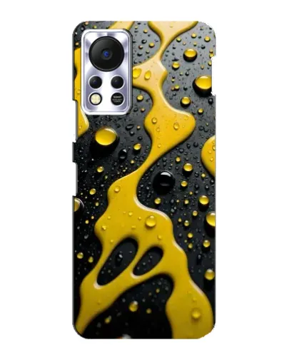 Чехол для Infinix Hot 11s с картинкой «Жидкое желтое золото» Чехол для Infinix Hot 11s с картинкой «Жидкое желтое золото»
