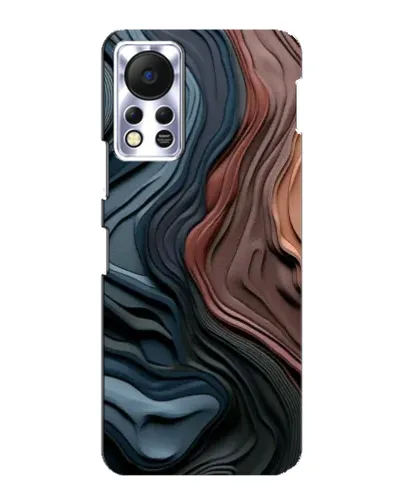 Чехол для Infinix Hot 11s с картинкой «Цветные волны каньона» Чехол для Infinix Hot 11s с картинкой «Цветные волны каньона»