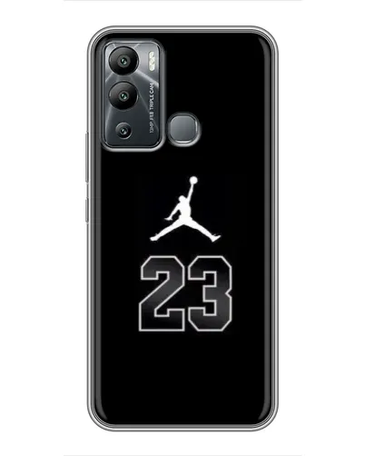 Чехол для Infinix Hot 12 Play с картинкой «Jordan Flight 23»