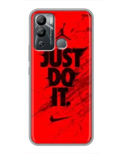 Чохол для Infinix Hot 12 Play з картинкою «Nike Just Do It»