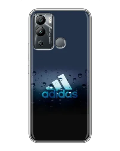 Чехол для Infinix Hot 12 Play с картинкой «Adidas Water Drops»