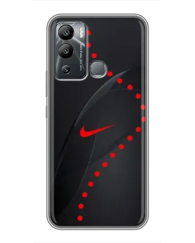 Чехол для Infinix Hot 12 Play с картинкой «Абстрактный дизайн Nike» Чехол для Infinix Hot 12 Play с картинкой «Абстрактный дизайн Nike»