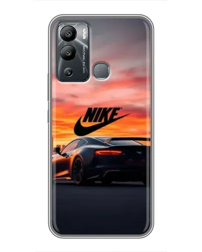 Чехол для Infinix Hot 12 Play с картинкой «Nike и суперкар» Чехол для Infinix Hot 12 Play с картинкой «Nike и суперкар»