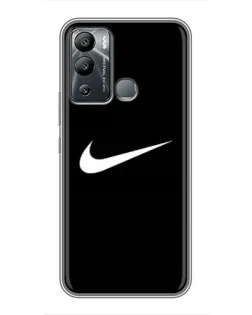 Чохол для Infinix Hot 12 Play з картинкою «Мінімалістичний Найк»