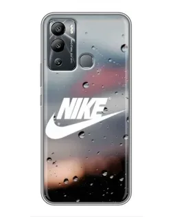 Чохол для Infinix Hot 12 Play з картинкою «Nike у стилі ретро»