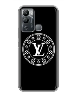 Чехол для Infinix Hot 12 Play с картинкой «LV — печать стиля»