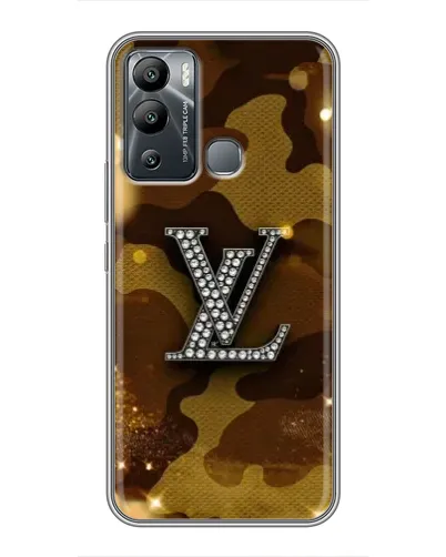 Чехол для Infinix Hot 12 Play с картинкой «Камуфляжный Louis Vuitton»