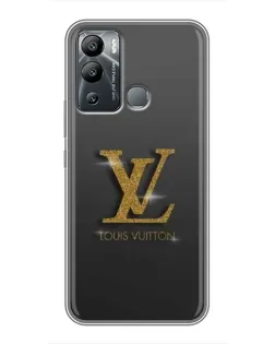 Чехол для Infinix Hot 12 Play с картинкой «Градиент Louis Vuitton»