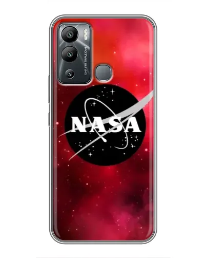 Чехол для Infinix Hot 12 Play с картинкой «NASA — красная туманность» Чехол для Infinix Hot 12 Play с картинкой «NASA — красная туманность»