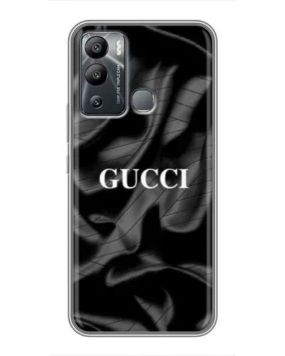Чехол для Infinix Hot 12 Play с картинкой «Gucci — шелковые волны» Чехол для Infinix Hot 12 Play с картинкой «Gucci — шелковые волны»