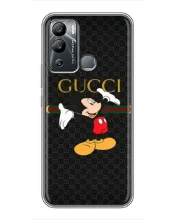 Чохол для Infinix Hot 12 Play з картинкою «Міккі Маус Gucci» Чохол для Infinix Hot 12 Play з картинкою «Міккі Маус Gucci»
