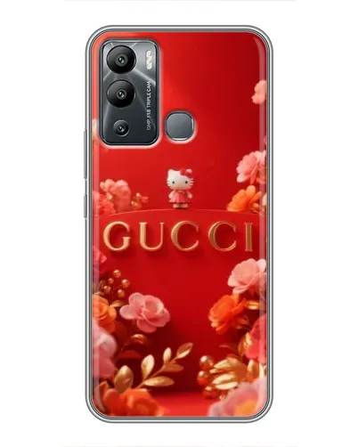 Чехол для Infinix Hot 12 Play с картинкой «Gucci — золотой сад» Чехол для Infinix Hot 12 Play с картинкой «Gucci — золотой сад»