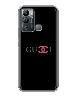 Чохол для Infinix Hot 12 Play з картинкою «Gucci — червоний градієнт» Чохол для Infinix Hot 12 Play з картинкою «Gucci — червоний градієнт»