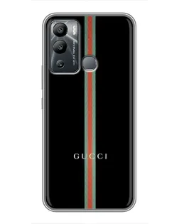 Чохол для Infinix Hot 12 Play з картинкою «Gucci — строга лінія» Чохол для Infinix Hot 12 Play з картинкою «Gucci — строга лінія»