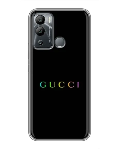 Чехол для Infinix Hot 12 Play с картинкой «Gucci — неоновый минимализм» Чехол для Infinix Hot 12 Play с картинкой «Gucci — неоновый минимализм»