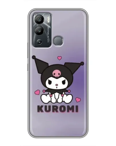 Чохол для Infinix Hot 12 Play з картинкою «Kuromi — фіолетовий арт» Чохол для Infinix Hot 12 Play з картинкою «Kuromi — фіолетовий арт»