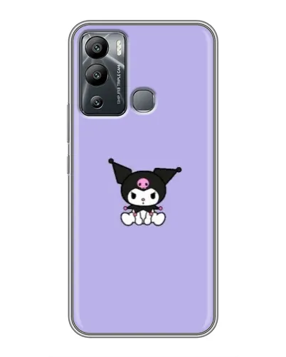 Чохол для Infinix Hot 12 Play з картинкою «Kuromi — фіолетовий мінімалізм» Чохол для Infinix Hot 12 Play з картинкою «Kuromi — фіолетовий мінімалізм»