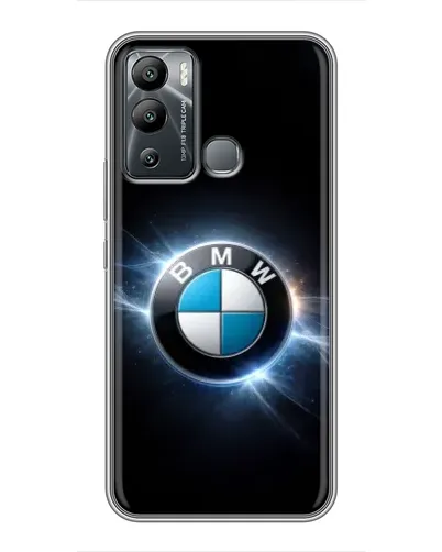 Чехол для Infinix Hot 12 Play с картинкой «BMW — неоновое сияние» Чехол для Infinix Hot 12 Play с картинкой «BMW — неоновое сияние»