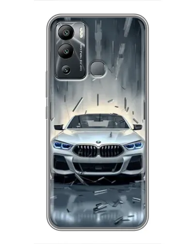 Чехол для Infinix Hot 12 Play с картинкой «BMW в свете фар» Чехол для Infinix Hot 12 Play с картинкой «BMW в свете фар»