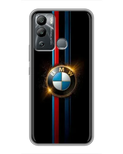 Чехол для Infinix Hot 12 Play с картинкой «BMW M-Power неон» Чехол для Infinix Hot 12 Play с картинкой «BMW M-Power неон»