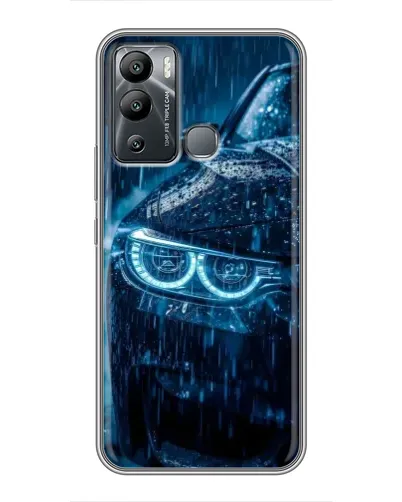 Чехол для Infinix Hot 12 Play с картинкой «BMW под дождем» Чехол для Infinix Hot 12 Play с картинкой «BMW под дождем»