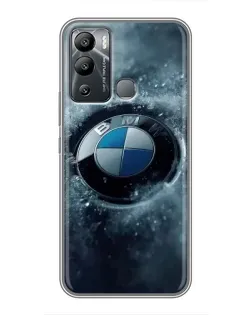 Чохол для Infinix Hot 12 Play з картинкою «Логотип BMW — лід»