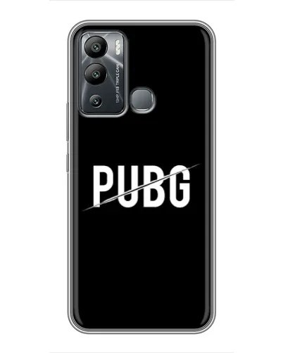 Чохол для Infinix Hot 12 Play з картинкою «PUBG — білий логотип» Чохол для Infinix Hot 12 Play з картинкою «PUBG — білий логотип»
