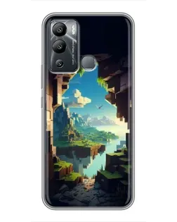 Чохол для Infinix Hot 12 Play з картинкою «Вид з печери» Чохол для Infinix Hot 12 Play з картинкою «Вид з печери»