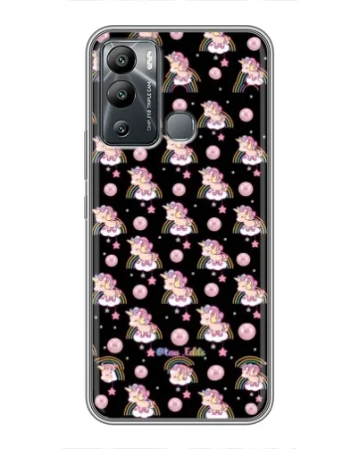 Чехол для Infinix Hot 12 Play с картинкой «Magic Unicorn паттерн» Чехол для Infinix Hot 12 Play с картинкой «Magic Unicorn паттерн»