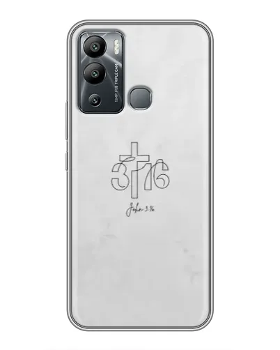 Чохол для Infinix Hot 12 Play з картинкою «Івана 3:16 Хрест» Чохол для Infinix Hot 12 Play з картинкою «Івана 3:16 Хрест»